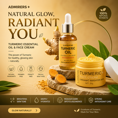Turmeric Essential Oil Skin Care Set