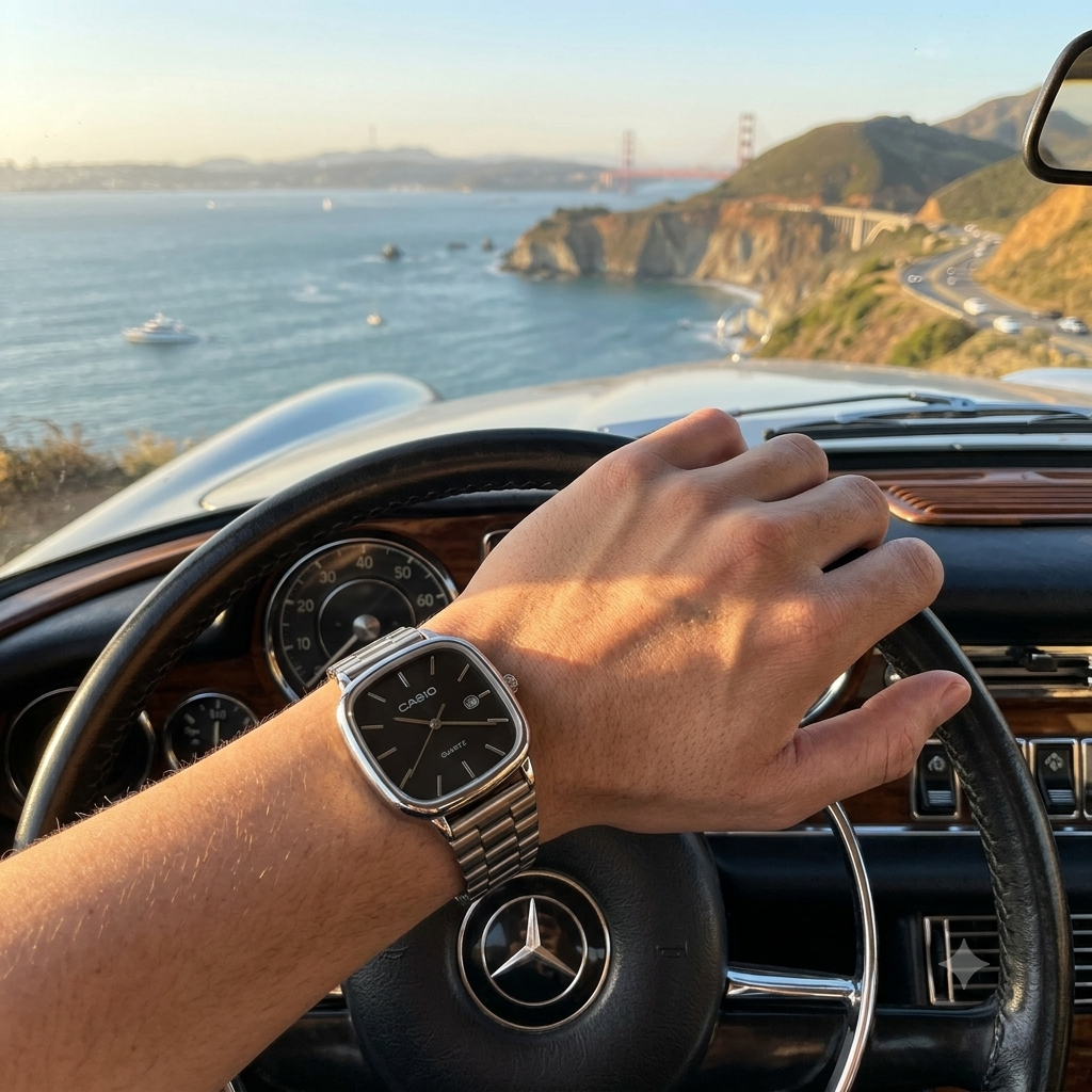 Casio Square Watch | Men & Women
